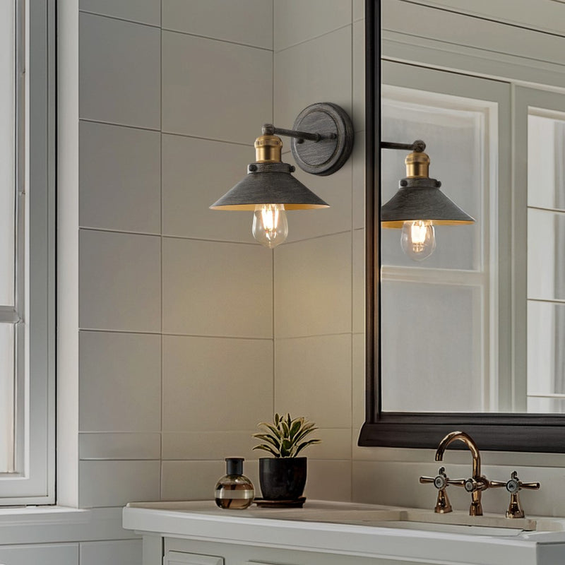 July Metal Shade Sconce