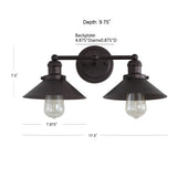 July Metal Shade Sconce