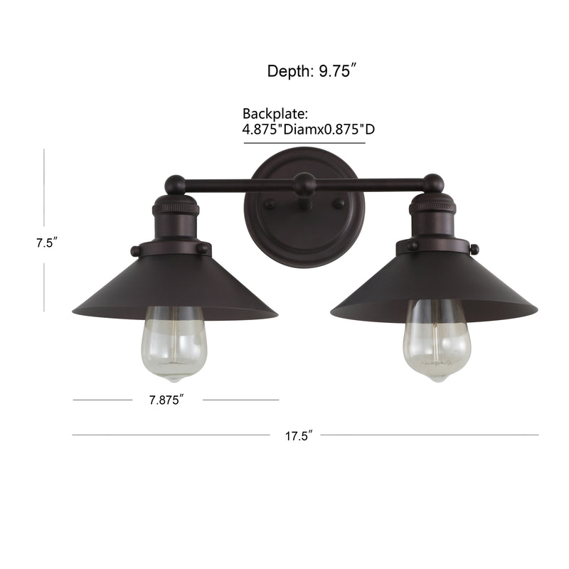 July Metal Shade Sconce