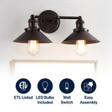 July Metal Shade Sconce