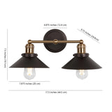July Metal Shade Sconce