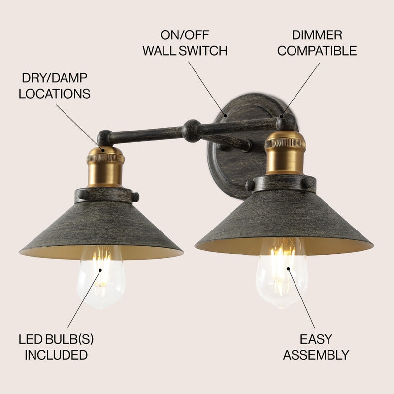 July Metal Shade Sconce
