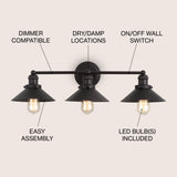 July Metal Shade Sconce