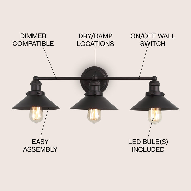 July Metal Shade Sconce