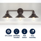 July Metal Shade Sconce