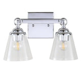 Marion Hurricane Metal/Glass Vanity - JONATHAN Y