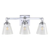 Marion Hurricane Metal/Glass Vanity - JONATHAN Y