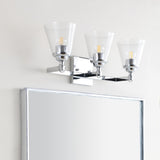 Marion Hurricane Metal/Glass Vanity - JONATHAN Y