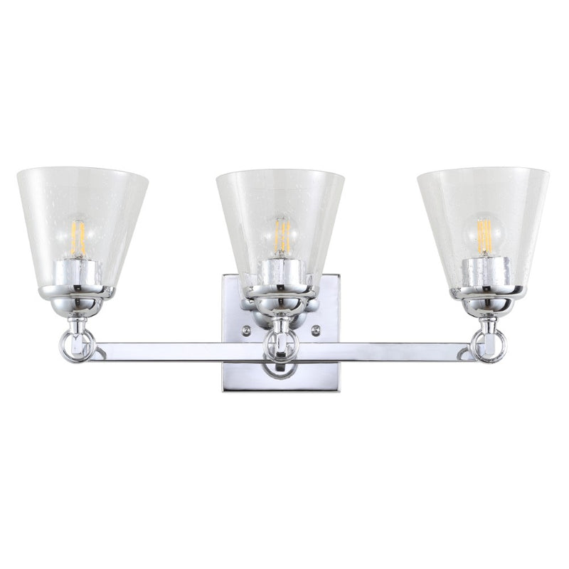 Marion Hurricane Metal/Glass Vanity - JONATHAN Y