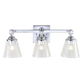 Marion Hurricane Metal/Glass Vanity - JONATHAN Y