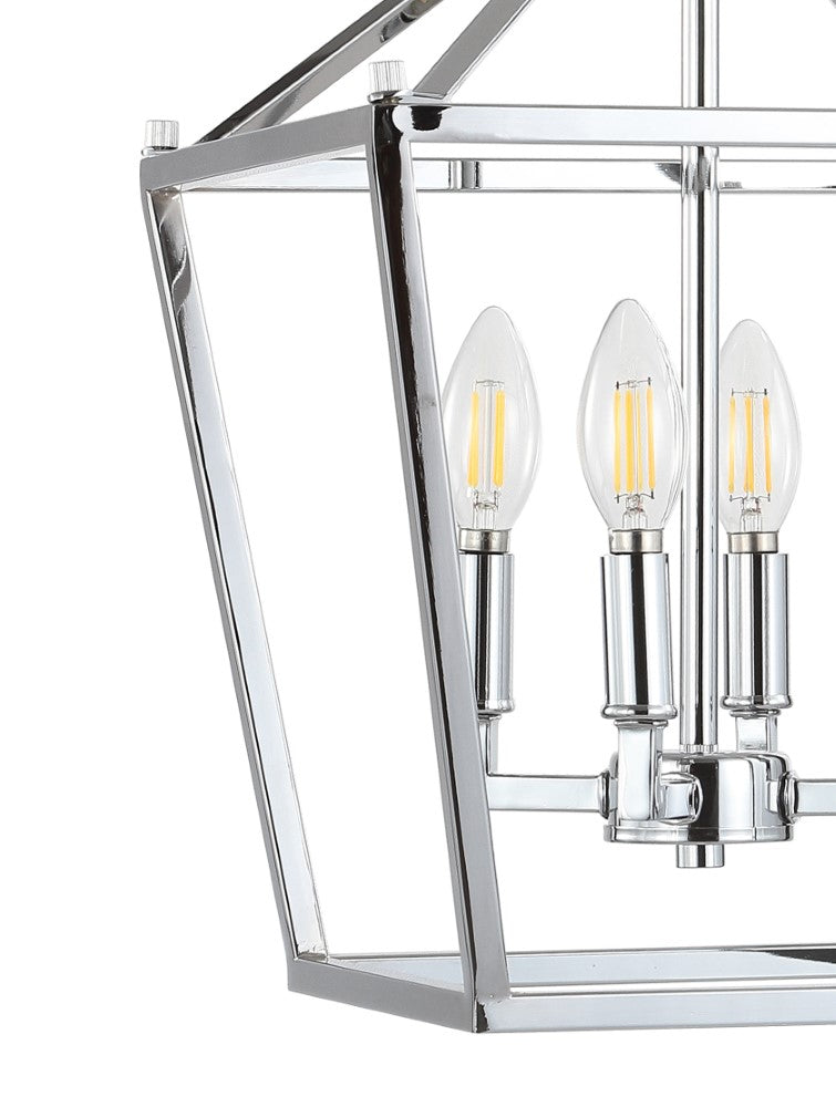Pagoda Lantern Metal LED Pendant