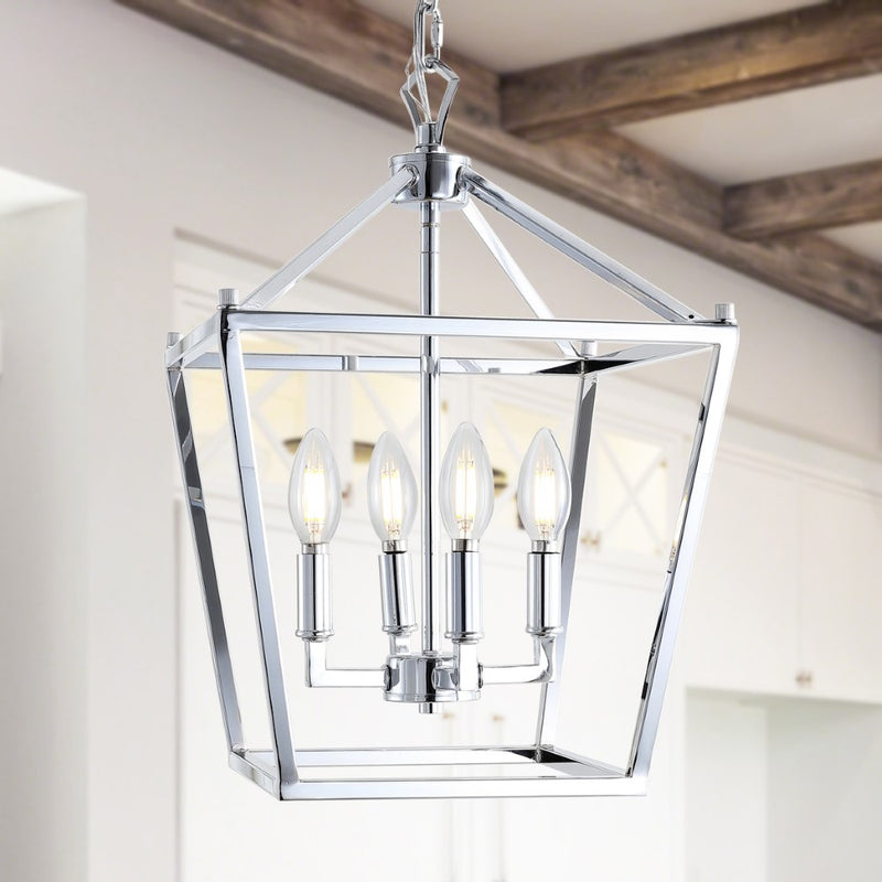 Pagoda Lantern Metal LED Pendant