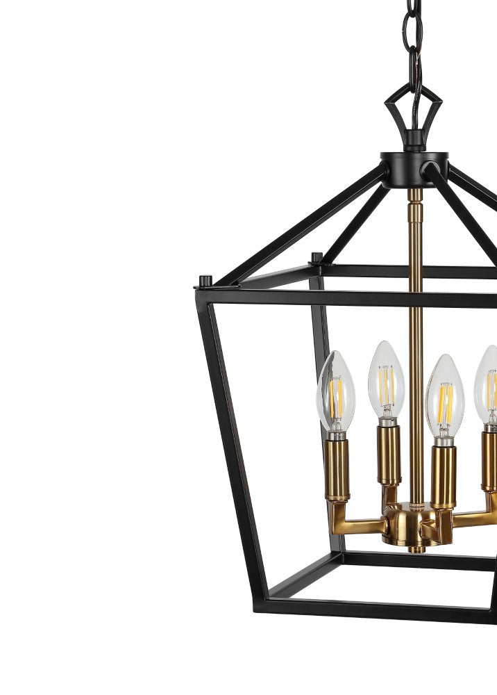 Pagoda Lantern Metal LED Pendant