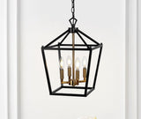 Pagoda Lantern Metal LED Pendant