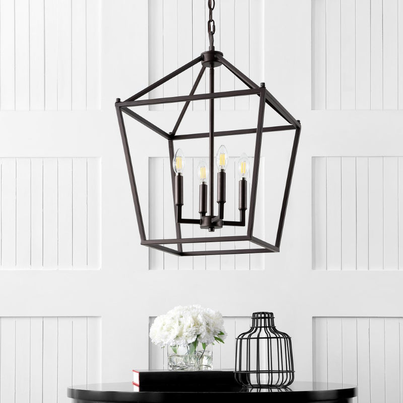 Pagoda Lantern Metal LED Pendant