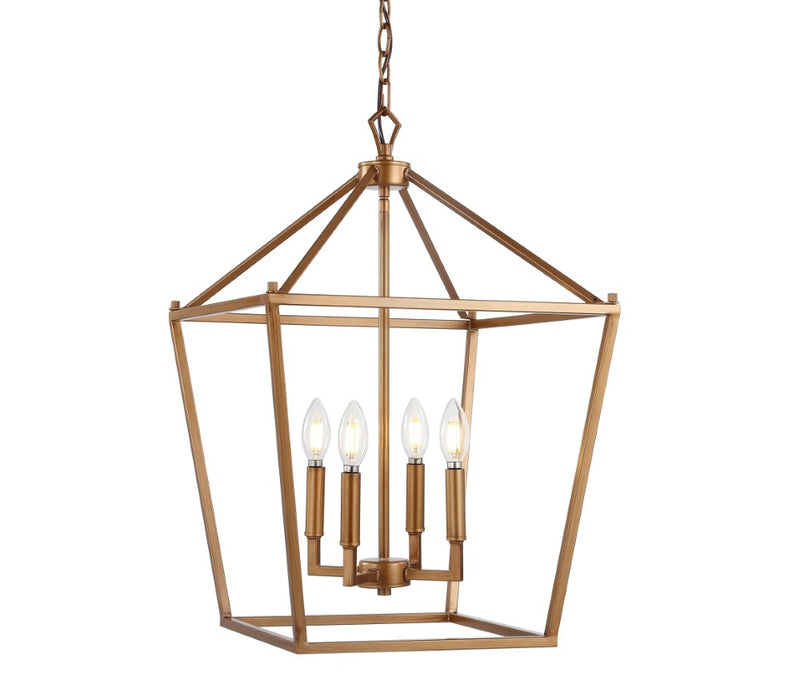 Pagoda Lantern Metal LED Pendant
