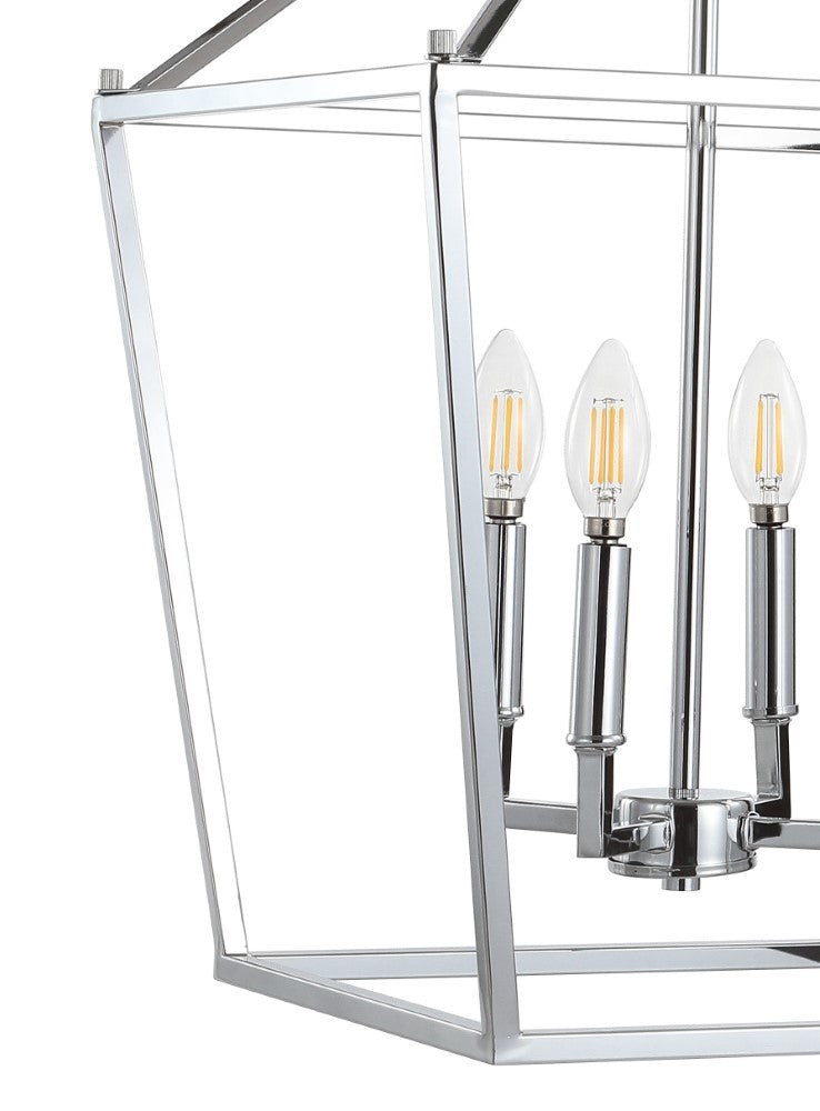 Pagoda Lantern Metal LED Pendant