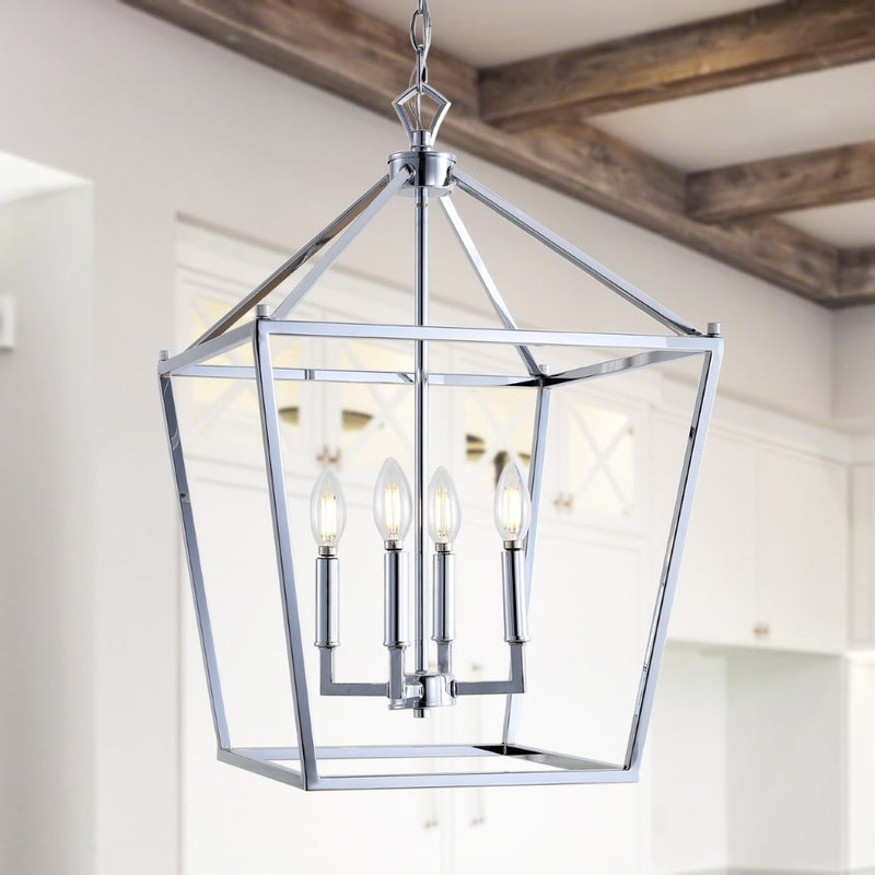Pagoda Lantern Metal LED Pendant
