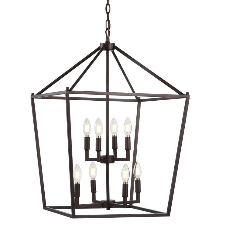 Pagoda Lantern Metal LED Pendant