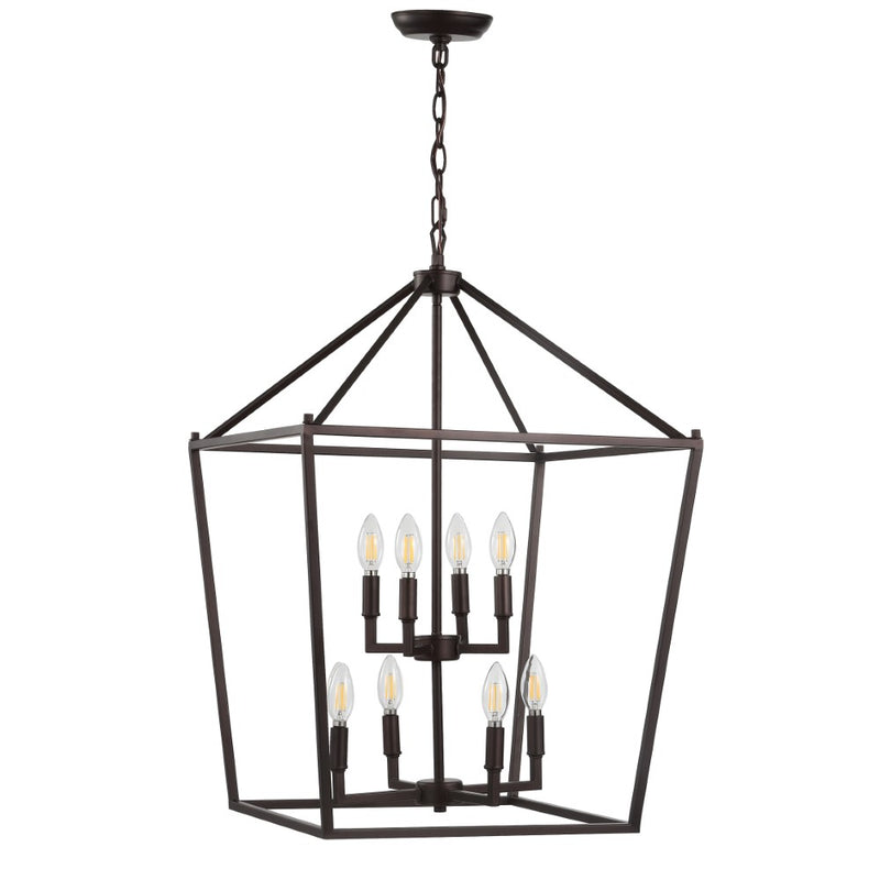 Pagoda Lantern Metal LED Pendant