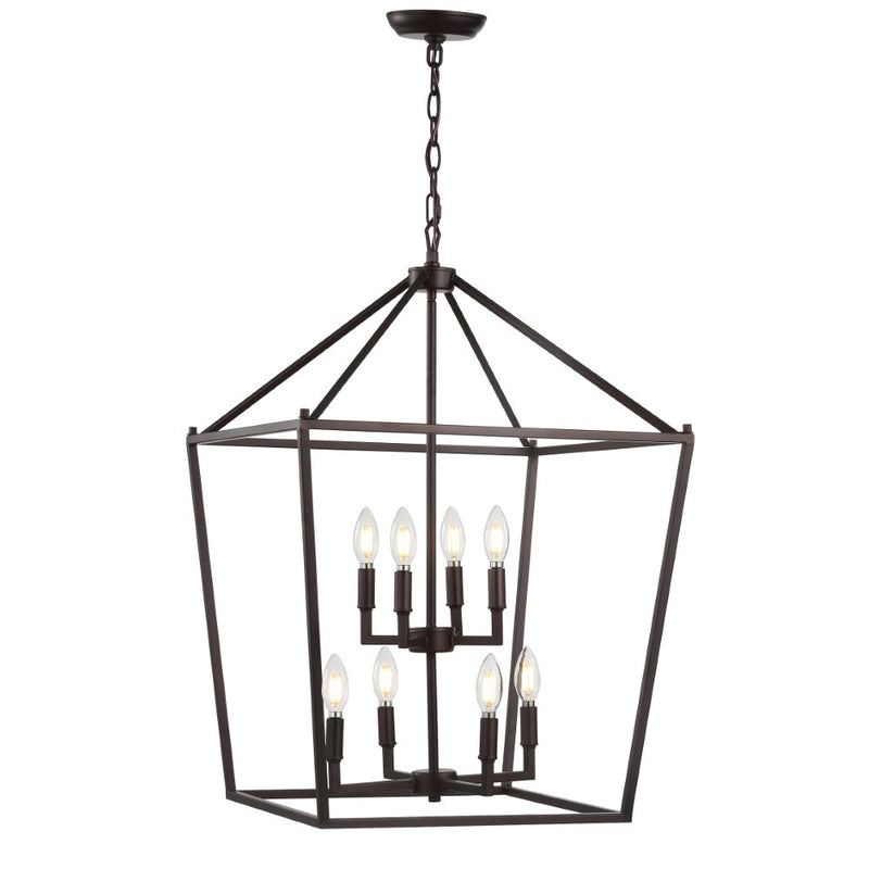 Pagoda Lantern Metal LED Pendant