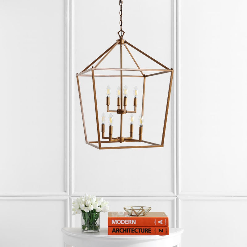 Pagoda Lantern Metal LED Pendant