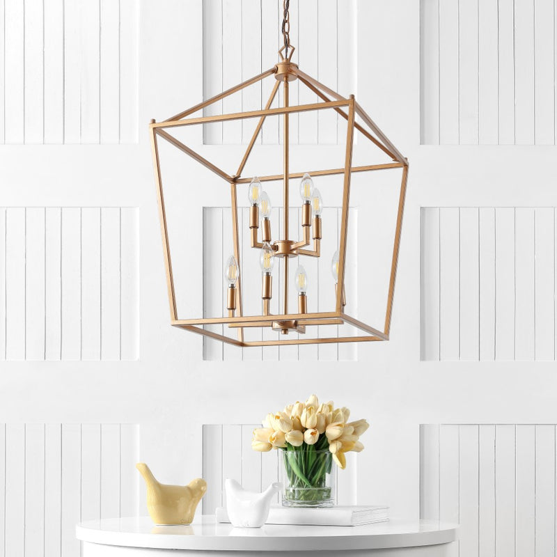 Pagoda Lantern Metal LED Pendant