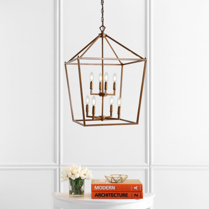 Pagoda Lantern Metal LED Pendant