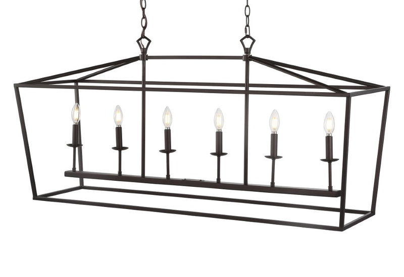 Pagoda Lantern Metal LED Pendant