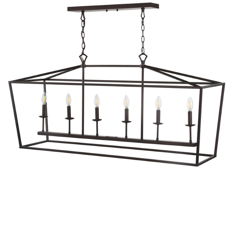 Pagoda Lantern Metal LED Pendant