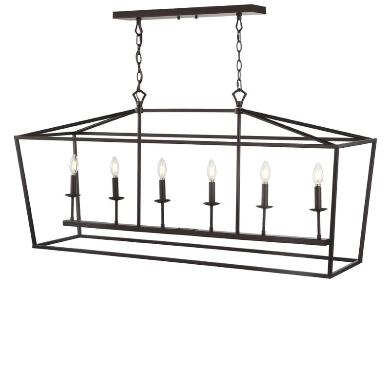 Pagoda Lantern Metal LED Pendant