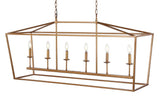Pagoda Lantern Metal LED Pendant