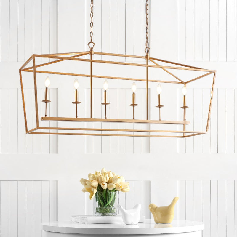 Pagoda Lantern Metal LED Pendant