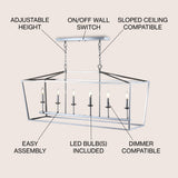 Pagoda Lantern Metal LED Pendant