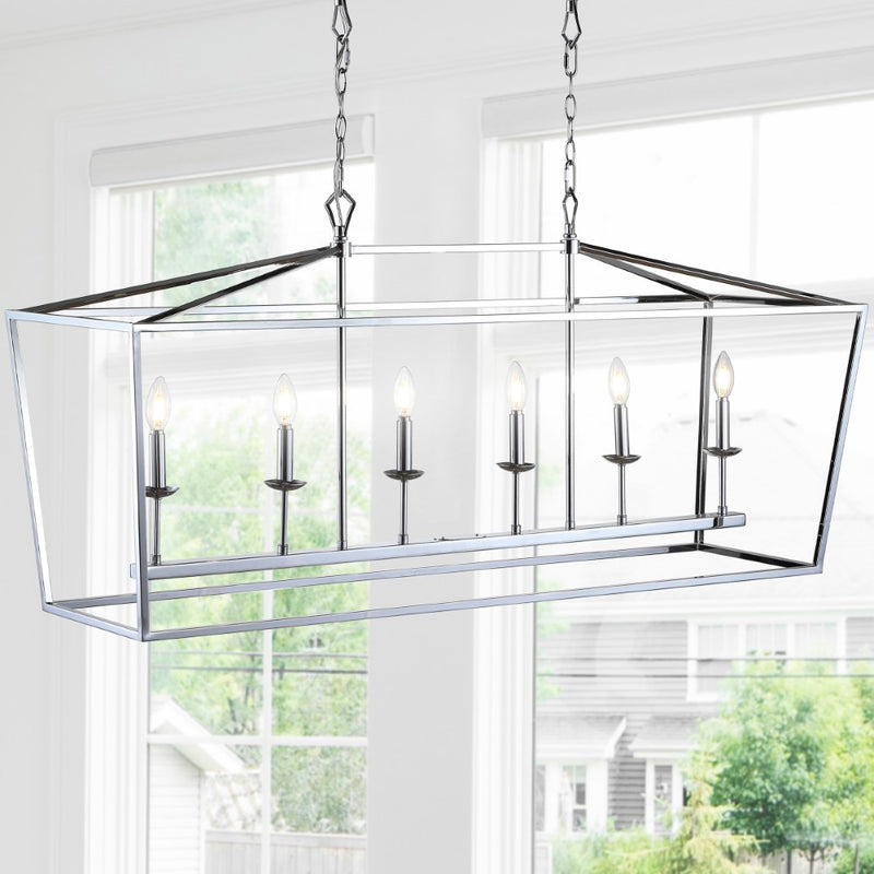 Pagoda Lantern Metal LED Pendant