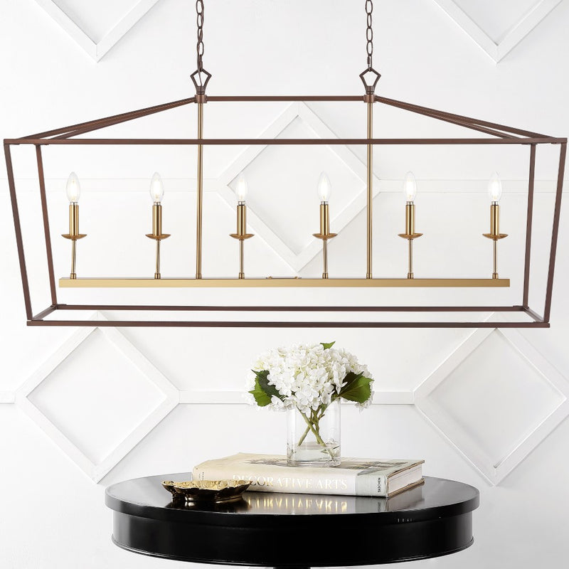 Pagoda Lantern Metal LED Pendant