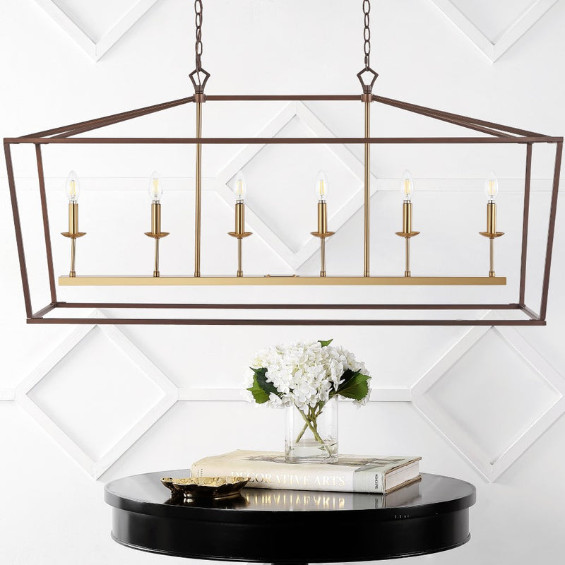 Pagoda Lantern Metal LED Pendant