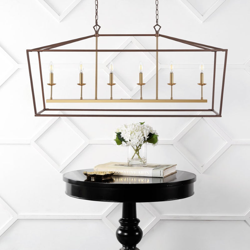 Pagoda Lantern Metal LED Pendant