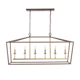 Pagoda Lantern Metal LED Pendant