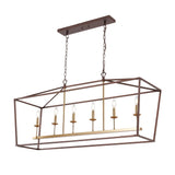 Pagoda Lantern Metal LED Pendant