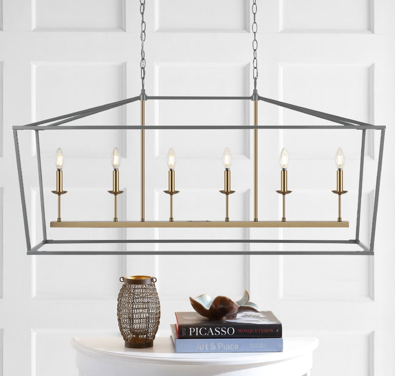 Pagoda Lantern Metal LED Pendant
