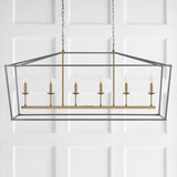 Pagoda Lantern Metal LED Pendant