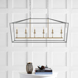 Pagoda Lantern Metal LED Pendant