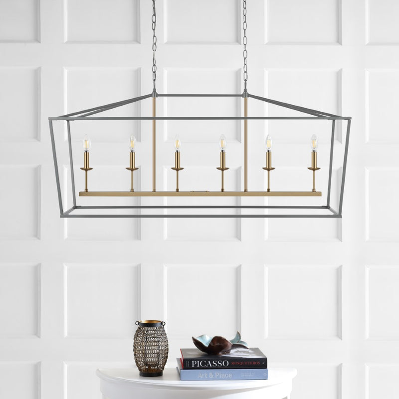 Pagoda Lantern Metal LED Pendant