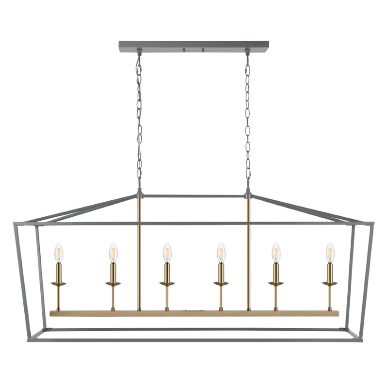 Pagoda Lantern Metal LED Pendant
