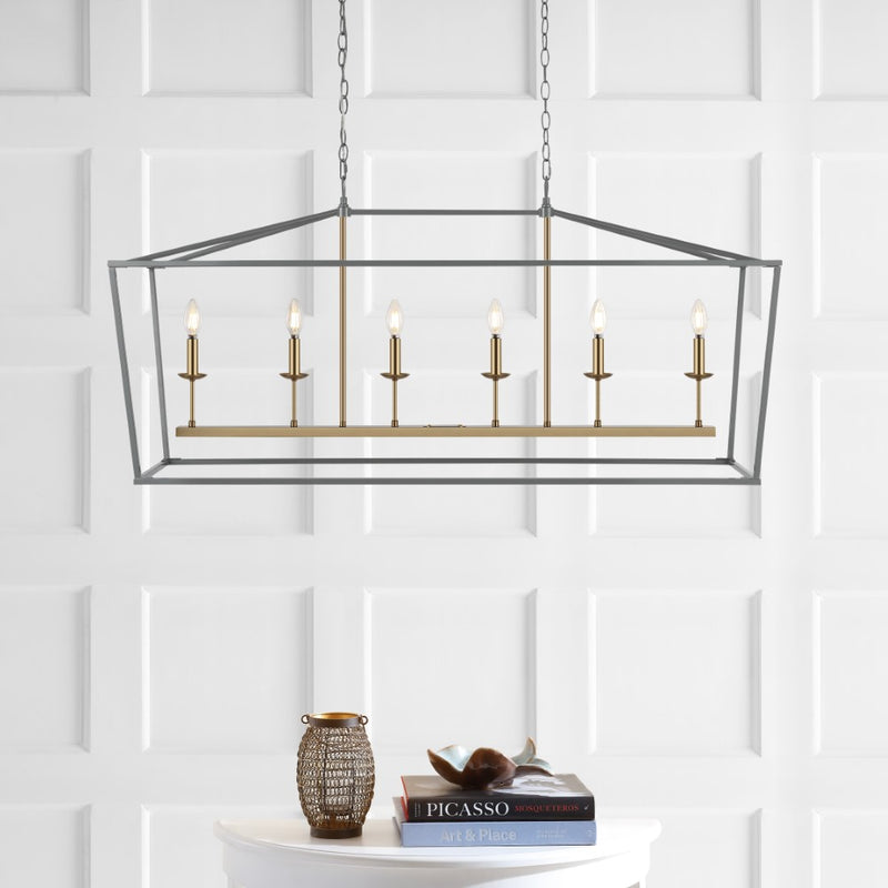 Pagoda Lantern Metal LED Pendant