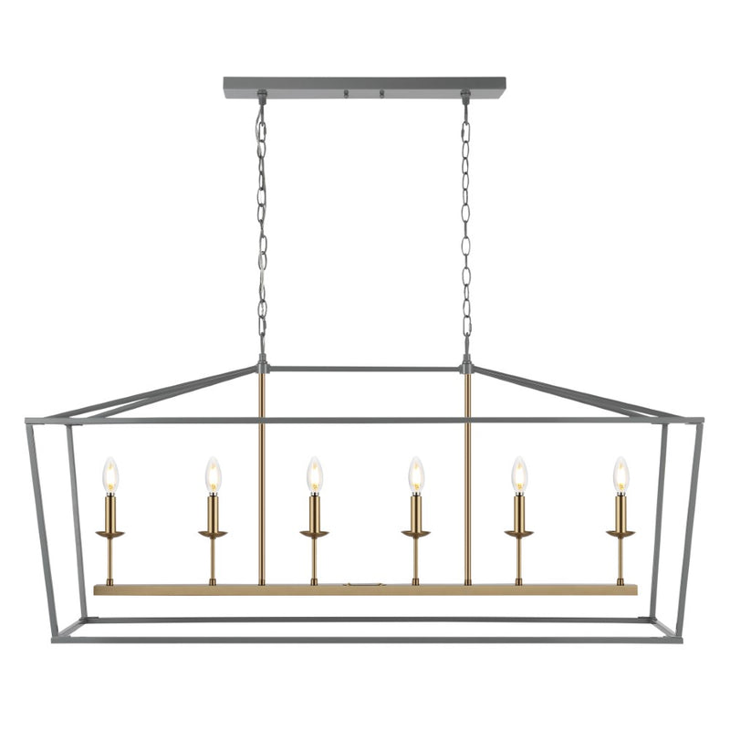 Pagoda Lantern Metal LED Pendant