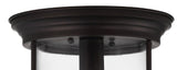 Savannah 10.25" Metal/Glass LED Flush Mount - JONATHAN Y