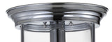 Savannah 10.25" Metal/Glass LED Flush Mount - JONATHAN Y