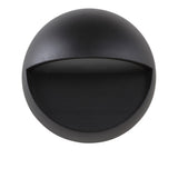 Orbe 6.25" Outdoor Metal/Glass Integrated LED Wall Sconce